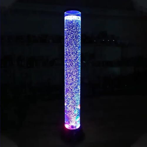 Vdhfgso Luz Nocturna Multicolor for Acuario, lámpara de Lava sensorial con Forma de pez y espectáculo de Burbujas, Ideal for niños con TDAH y Autismo, Ayuda a concentrarse y aliviar la ansiedad.