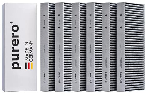 purero Activated Carbon Filter Set (Set of 3 x 2) Suitable for Bora Basic BAKFS - Activated Carbon Filter - Made in Germany