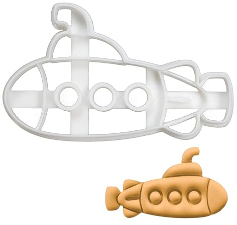 Unterseeboot Ausstechform, 1 Teil, Bakerlogy