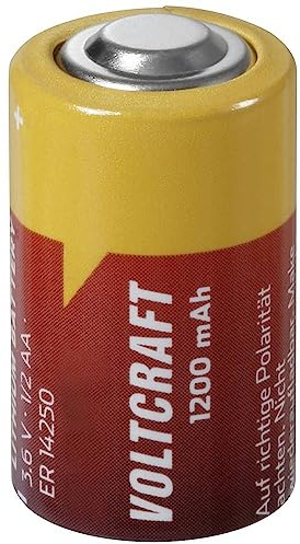 VOLTCRAFT Spezial-Batterie 1/2 AA Lithium 3.6V 1200 mAh 1 pc(s)