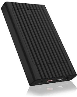 ICY Box M.2 NVMe SSD Docking Station USB 3.2 Gen 2 (10 Gbit/s), NVMe Klonstation & Lesegerät, Extern, Adapter, USB-C & USB-A, IB-2817MCL-C31
