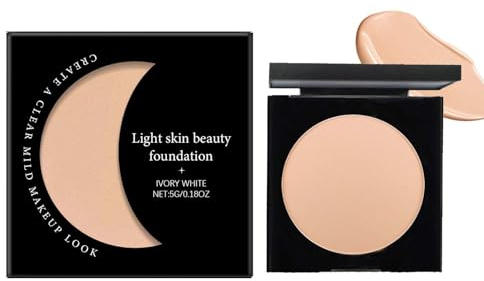 Concealer Augenringe, Color Corrector mit Hyaluron & Vitamin E, Moisturing Foundation für Augenfalten, Wasserdichter Augenringe Abdecken Concealer zum Kaschieren von Dunklen Kreisen (Elfenbein)
