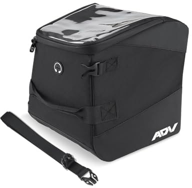 Sacoche De Réservoir Tunnel pour Moto Et Scooter, Sacoches Selle À Pédale, Sacs Rangement Voyage Étanches pour ADV 350 ADV350