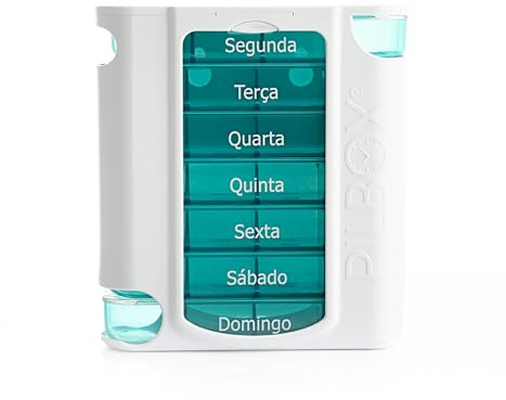 Pilbox 7 Pilulier Semainier de Grande Contenance Pratique et Intuitif