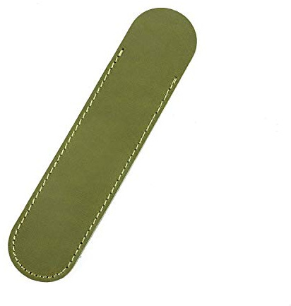 Senrise Weiches Leder Stifteetui 15 cm x 3,5 cm / 4,2 cm