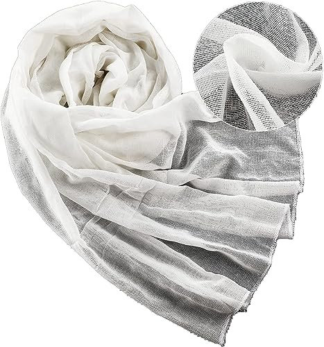 Mulltücher zum Kochen, Seihtuch, weiß, ultrafein, ungebleicht, Baumwollstoff zum Butterbacken, Tuch zum Abseihen (120 x 500 cm)