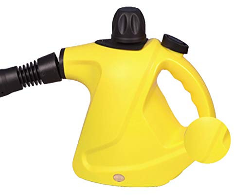 Limpiador Vapor Mano, Limpiador de Vapor Portátil de Usos Múltiples con 9 Accesorios para Quitar Manchas, Alfombras, Cortinas, Asientos de Auto, Cocina, Chinches, Piso, Baño