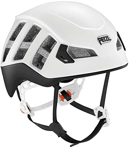 Petzl, Meteor, Kletterhelm Und Bergsteigen, Weiß Schwarz, M/L, Unisex-Adult