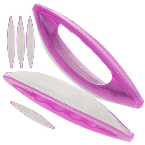 DOITOOL 6 Stück Nagelpolier Nagelwachspinsel Aus Lammfell Tragbar Für Maniküre Pediküre Für Zuhause Reise