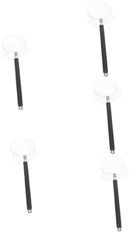 minkissy 5St einziehbarer Garnelenfisch Aquarium Kescher Fischfangnetz teleskopisch Garnelennetz kleines Fischernetz feinmaschig 3D Garnelen fischen Nylongewebe