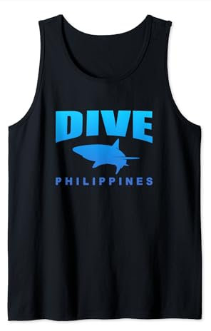 Tauchen auf den Philippinen, Tauchen auf den Philippinen (Blau) Tank Top