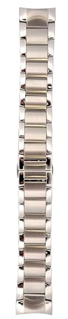 Emporio Armani Armbanduhren für Herren 22mm, Silber Edelstahl, original ersatzband für AR2448