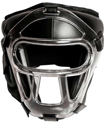 Casco Defence con Visiera SAP - Massima Protezione per Sport da Combattimento - Ideale per Pugilato, Kick Boxing e Muay Thai