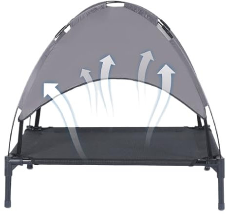 Hundezelt Für Hunde,Indoor-Hundezelt | Atmungsaktiv Zusammenklappbar Hochbelastbar Gemütlich Isoliert Sonnenschutz Für Kleine Mittelgroße Große Hunderassen Reisen Camping Outdoor Garten