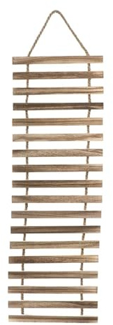 UncleS Rustics Home Decors Pflanzenregal zum Aufhängen an der Wand, Naturholzständer für den Innen- und Außenbereich, Blumenregal, Kletterpflanzenständer