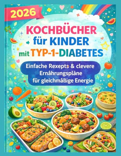 Typ-1-Diabetes-Kochbuch für Kinder 2026: Einfache Rezepte & clevere Ernährungspläne für gleichmäßige Energie