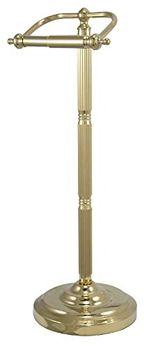Kingston Brass CC2102 Georgian Pedestal Paper Holder, 21-1/2-Inch, Polished Brass