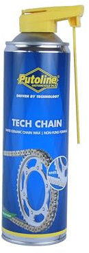 Putoline Tech Cerámica Cadena Cera No Fling 500ML Adecuado para Cualquier Bicicleta