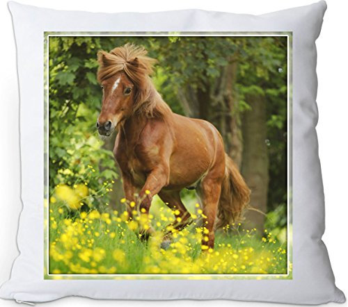 +++ ISLÄNDER Islandpferd Pferd - Kuschelkissen/KISSEN | PILLOW/Dekokissen - ISI 38