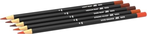 AK Interactice Weathering Pencil Set ~ rost- och strimningseffekter Set 10041