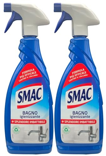 Ipershop Express Spray Bagno Igienizzante, La Formula Migliorata è in Grado di Rimuovere Efficacemente Il Calcare, Lascia Le Superfici del Bagno Pulite e Splendenti 650ml - 2 Confezioni da 650 ml