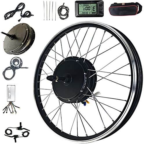 Kit-Electric Bike Kit, 48V 1000W Rear Hub Motor Electric Bike Conversion Kit with LCD Meter Controller, Ebike Kit for Mountain Road Commuter Bicycle,27.5