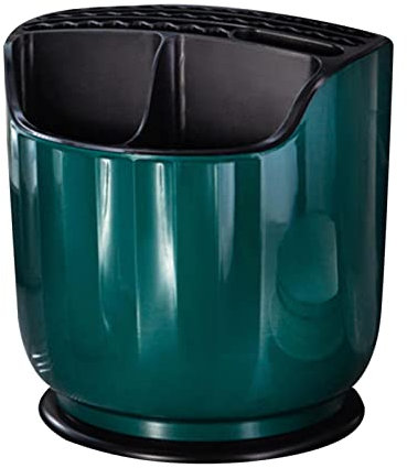 delr Conservazione dei coltelli da banco | Organizzatore da Cucina con Supporto per coltelli rotanti,Bacchette Forchette Portaposate per Accessori da Cucina