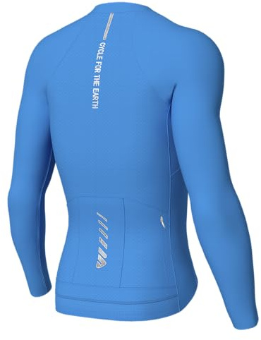 Lo.gas Radtrikot Herren Regular Fit | Rennrad Trikot mit durchgehendem Reißverschluss, 3 Taschen & Reflektorstreifen. Kühles Fahrradtrikot bietet Hautkomfort