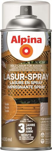 Alpina Holz-Öl Lasur-Spray Teak 400ml