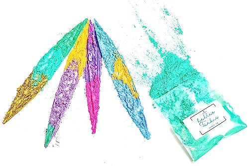 DD Composite Metallic Farbpigmente für Epoxidharz sehr feiner Glitter metallisch-schimmernde-perlenartige Effekte, Farbpigment:Hellblau, Menge:1000g