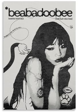 Hotoice Beabadoobee - Poster mit Musikcover, Retro-Stil, Vintage, für Zimmer, künstlerische Wanddekoration für Schlafzimmer, 30 x 45 cm