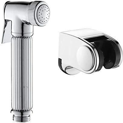 YJYJY Bidet Faucet All Copper Portable Bidet Sprayer Diaper Sprayers Toilet Spray Gun Manual Bidets Hygiene Kit Toilet Flusher