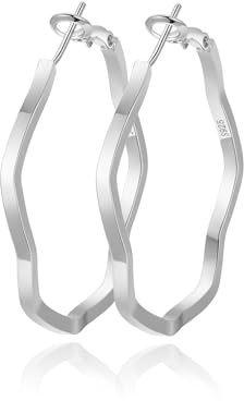 RANKEEF Creoles Argent Femme 3 Mm Creoles LéGèRes Grande Creole Argent HypoallergéNiques Boucles D'Oreilles CréOles