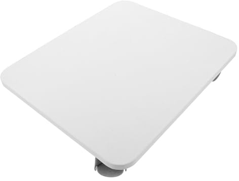 Hoement Support Mobile pour Pots de Fleurs Plastique avec roulettes Pivotantes Plateau Portatif pour Plantes Intérieur Base Résistante avec Bac Récupérateur Eau