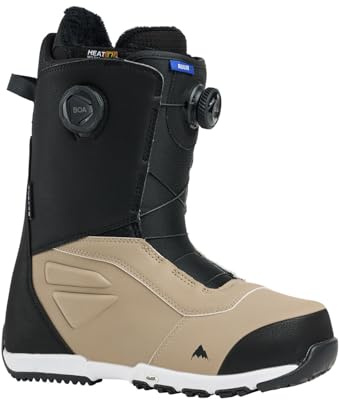 Burton – Botas de snowboard Ruler Boa Regular Black / Summit para hombre, talla 44,5, color beige