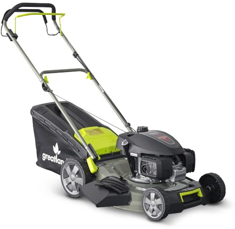 Tondeuse Thermique tractée 167CC avec Moteur Honda, Mulching et éjection latérale