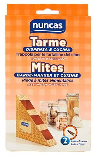 Nuncas Antitarme - per Farfalline del Cibo per Dispensa e Cucina - 2 Pezzi