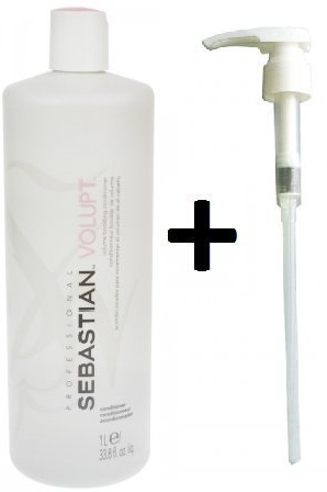 SEBASTIAN VOLUPT CONDITIONER 1000ML + PUMP SALON SIZE 1 LITRE
