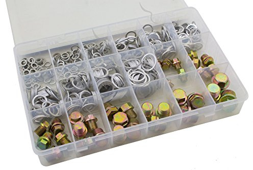MALETÍN DE 534 TAPONES Y ARANDELAS PARA CÁRTER