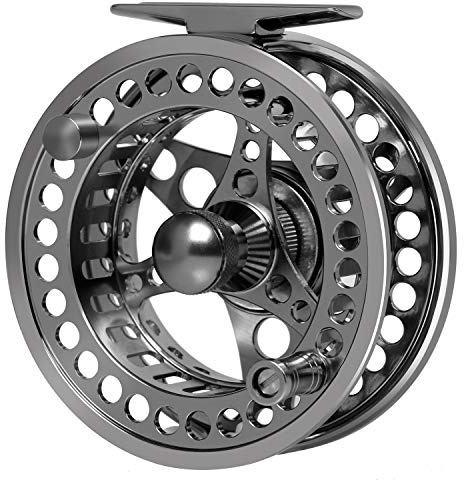 Goture Fliegenfischerrolle 3/4 5/6 7/8 9/10 Angelrollen, Fliegenfischen Rollen wasserdicht,Große Bohrung Druckguss Fliegenrolle 2 + 1BB Aluminiumlegierung Pre-Loaded Forellen Fliegenrollen