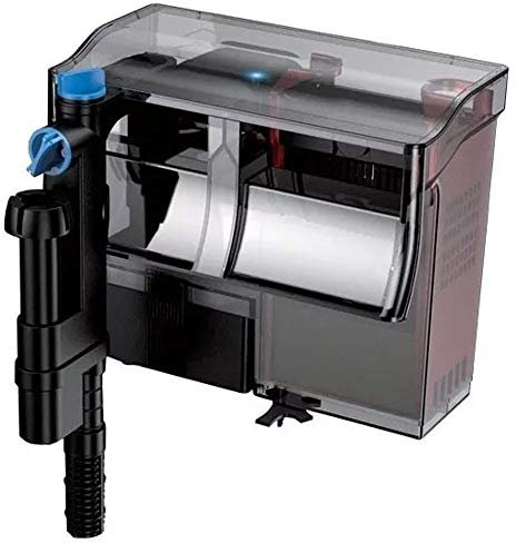 GRECH CBG-800 - Esterilizador UV de 5 W, Filtro Trasero, 20-50 galones/211 GPH, Color Negro