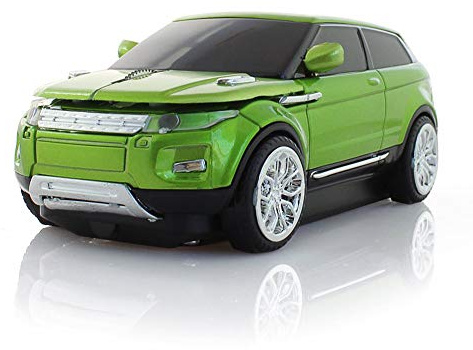 STAR-LINK Mini 3D Sportwagen Maus Wireless Bluetooth Auto Maus mit LED-Licht 2.4G1600DPI Optische Ergonomische Computer Mouse Kabellos Kinder Mäuse für Tablet Laptop Desktop Accessory Gift