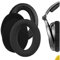 Geekria Ersatz-Ohrpolster aus Netzgewebe, kompatibel mit Sennheiser PXC350, HD380, PC350, PC350SE, PXE350, HME95, HMEC250, HD380 PRO Kopfhörer, Ohrpolster (schwarz)