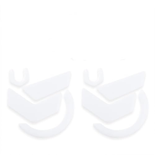 HUYUN Mouse Skates Pads Mouse Feet Replacement for Logitech G502 X Lightspeed Wireless/Wired / G502 X Plus Gaming Mouse (G502 X Plus White feet), (HYG502)
