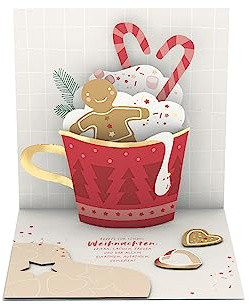 Grafik Werkstatt |Pretty Pop-Up Karte | dreidimensional | Weihnachten | Rezept für schöne Weihnachten