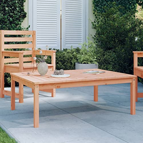 DYRJDJWIDHW biertischgarnitur,stehtische,klapptisch,Gartentisch Honigbraun 203,5x90x110 cm Massivholz KieferIdeal für Gärten, Terrassen, Weihnachtsfeiern