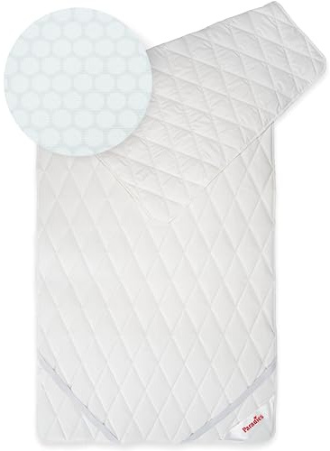PARADIES kühlende Matratzenauflage 100x200 cm Cool Dream Pad | Matratzenschoner mit Kühleffekt, Unterseite gegen Schwitzen, Spanngummi an allen Ecken, Made in Germany