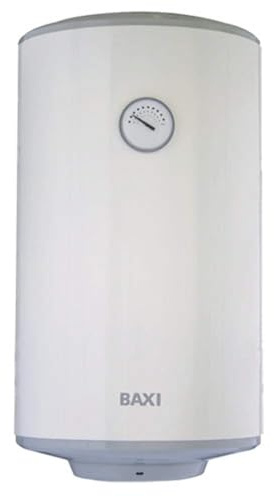 Baxi Extra+ V250 50 litri Scaldabagno Scaldino Elettrico Verticale Bianco Acciaio Inossidabile