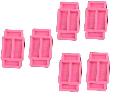 CORHAD 6pcs Silicone Mould for Candy and Chocolate Making Food-Grade Silicone for Home Baking and Creative Crafts