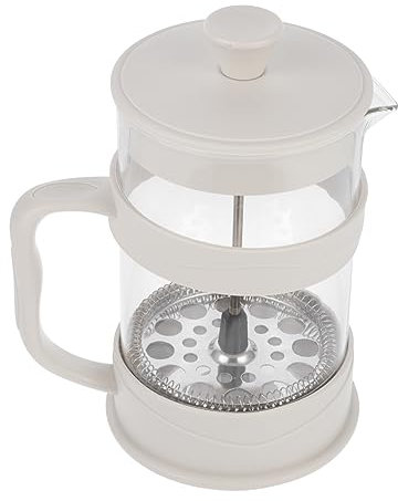 LABRIMP Filter Press Glass Coffee Maker Pot for Home Office Use Tea Strainer Function